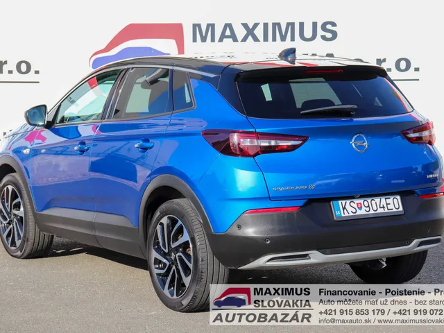 Opel Grandland X 1.2 Turbo Ultimate | 2018 | 1. majiteľ SR | Serviska | Koža | Panoráma – fotografia 5 z 15