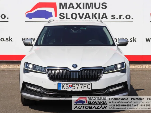 Škoda Superb Combi 2.0 TDI 190 Scout 4x4 DSG – fotografia 2 z 15