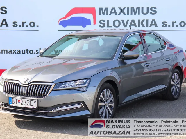 Škoda Superb 1.5 TSI 150 Style DSG | 2022 | 1. majiteľ SR | Serviska | Koža | STK do 03/2028 – fotografia 3 z 15