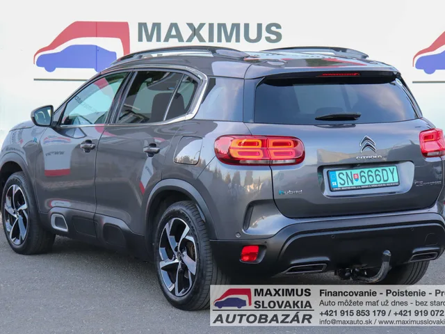 Citroën C5 Aircross Plug-in Hybrid 225 | 2021 | 1. majiteľ SR | Serviska | Len 72 tis. km – fotografia 5 z 15