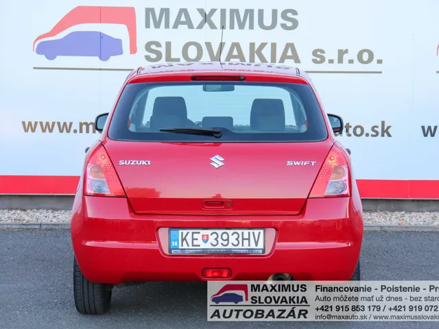 Suzuki Swift 1.3 | 2008 | SR pôvod | Nehavarované | Klimatizácia | STK do 08/2027 – fotografia 6 z 15