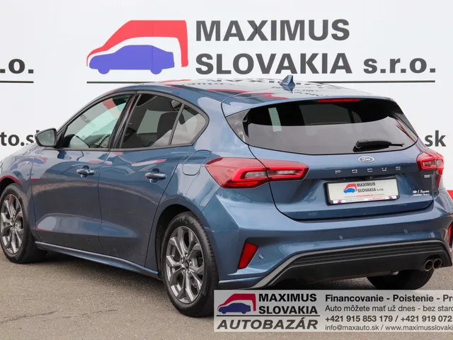 Ford Focus 1.0 EcoBoost mHEV 125 ST-Line A/T | 2022 | 1. majiteľ | Serviska | KO – fotografia 5 z 15