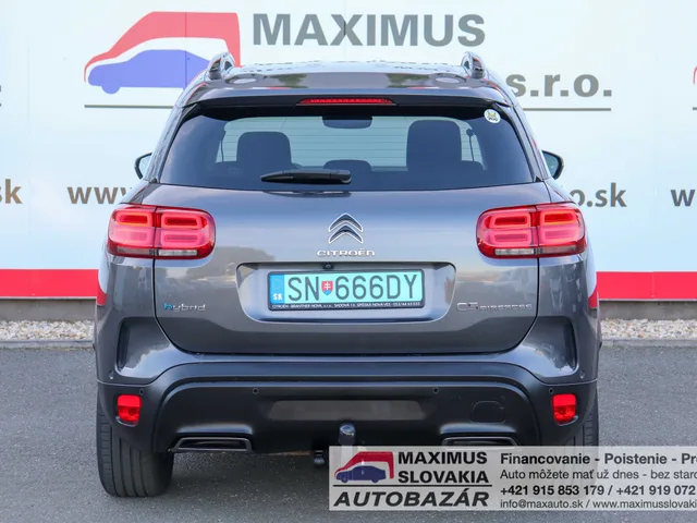 Citroën C5 Aircross Plug-in Hybrid 225 | 2021 | 1. majiteľ SR | Serviska | Len 72 tis. km – fotografia 6 z 15