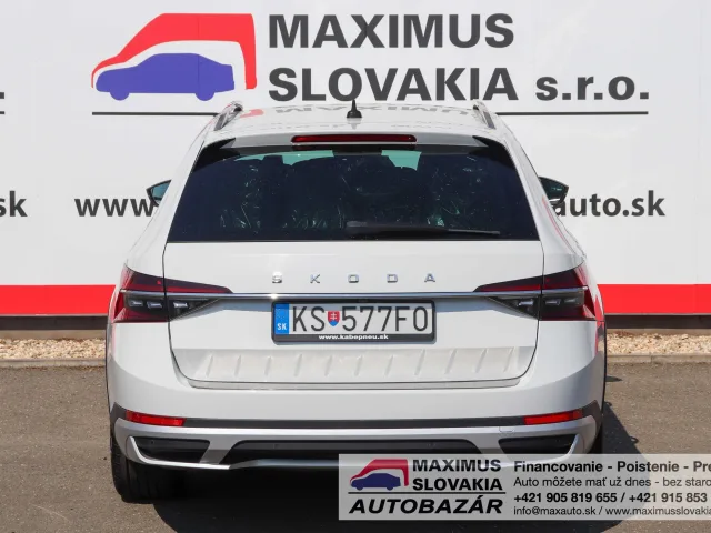 Škoda Superb Combi 2.0 TDI 190 Scout 4x4 DSG – fotografia 6 z 15